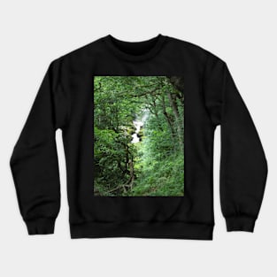 River Wharfe, Near Bolton Abbey Crewneck Sweatshirt